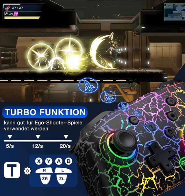 Detalle 1 de HELLCOOL Switch Controller 1000 mAh