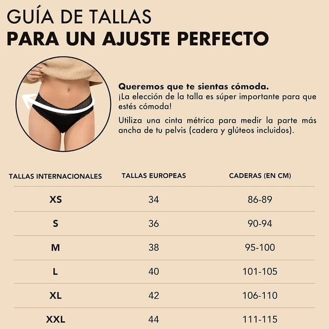 Thumbnail 3 de ZENAPHYR Bragas Menstruales Algodón Orgánico 4 Capas