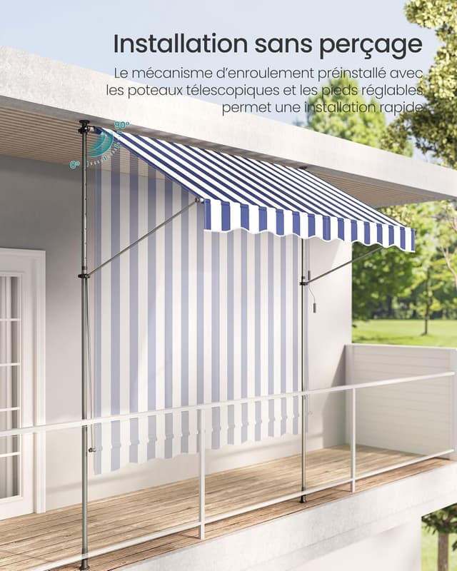 Thumbnail 4 de SONGMICS Store Banne Rétractable GSA252QZ01