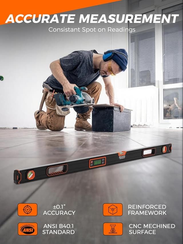 Detalle 2 de Mecurate Digital Level 48-inch LCD