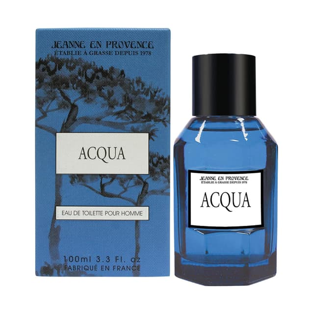Detalle de Jeanne en Provence Acqua Herrenparfüm Eau de Toilette 100 ml Sprühflasche (hergestellt in Grasse)