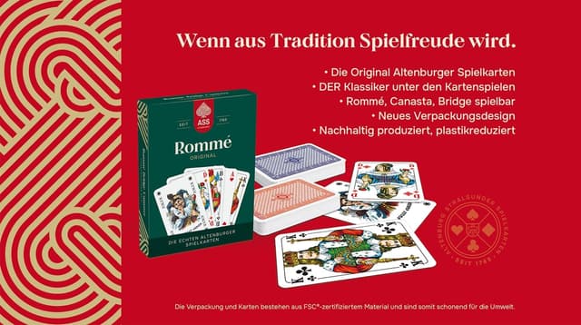 Detalle de ASS Altenburger 10045037-0001 Quadro Francese in carta FSC (Rommé), bianco