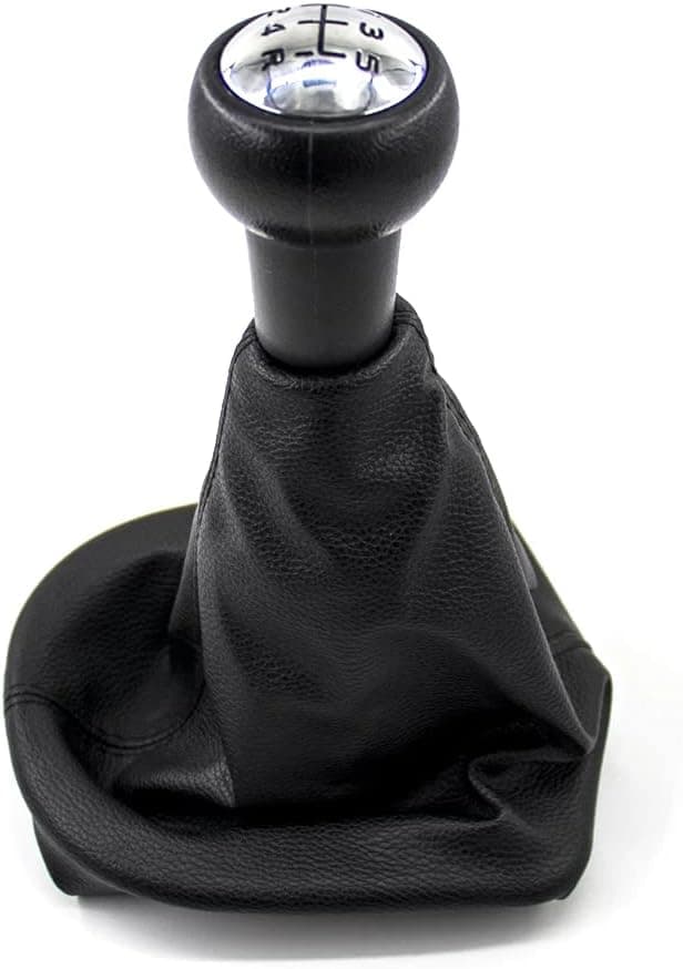 Detalle de ROYWOO pomello del cambio a 5 velocità con cuffia antipolvere per Peugeot 207CC, 307CC e 308 CC