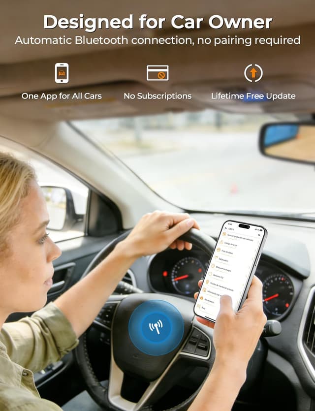 Thumbnail 6 de AUTOPHIX 3210 Bluetooth OBD2 Scanner (Wireless Code Reader) for 1996+ Vehicles