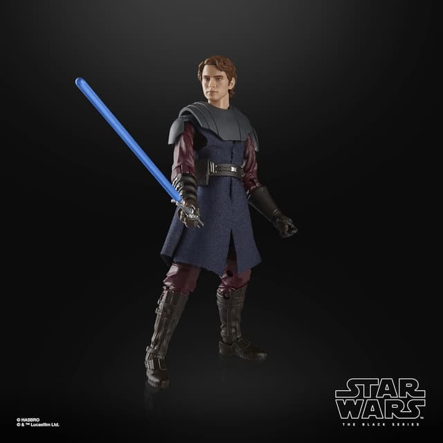 Detalle 1 de Hasbro Star Wars The Black Series Anakin Skywalker action figure premium collezionabile da 15 cm (ispirata ad Ahsoka)