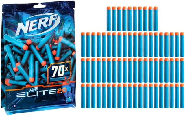 Detalle de Hasbro Nerf Elite 2.0 70 dardi F2979
