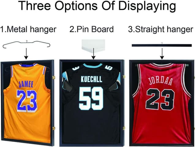 Detalle 2 de IHEIPYE Jersey Display Frame Case Lockable 31.25