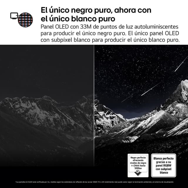 Detalle de LG OLED65C56LB TV OLED evo AI C5 65" Smart TV 4K reacondicionado grado A