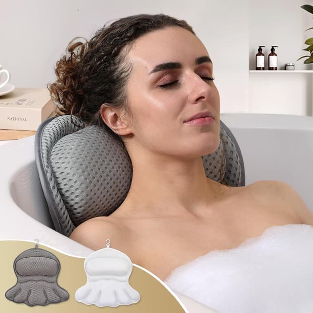 Imagen de Bath Pillow Luxury Bathtub Pillow 17x18.5in en OfertitasTOP
