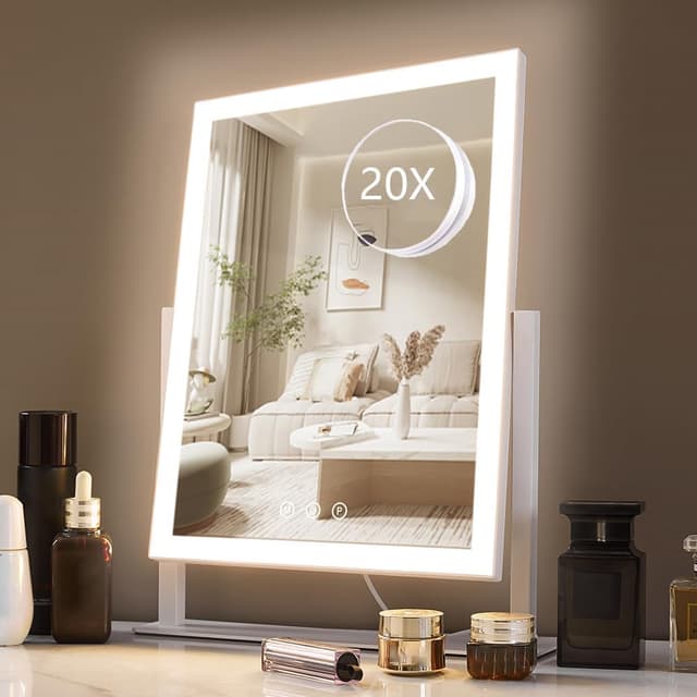 Thumbnail 6 de HIEEY Lighted Makeup Mirror 17.3in ๐