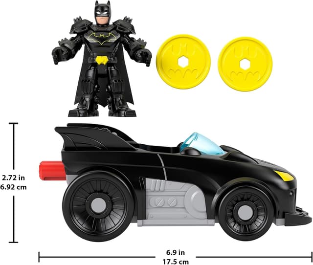 Thumbnail 3 de Imaginext Coffret Batmobile 7,5 cm