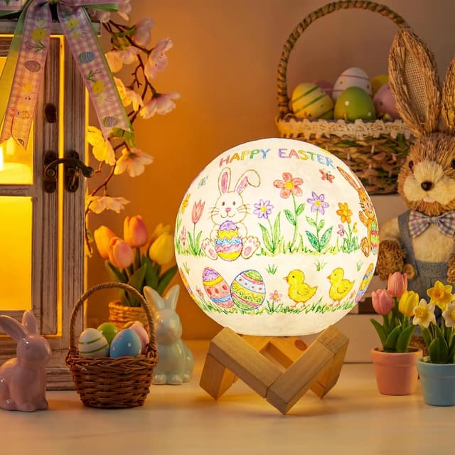 Thumbnail 2 de Klever Kits DIY 3D Moon Lamp Kit ๐จ