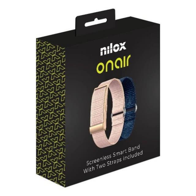 Detalle de Pulsera de actividad Nilox NXSWONAIRPK Bluetooth IP68 rosa (hasta 25 días, podómetro y control de salud)