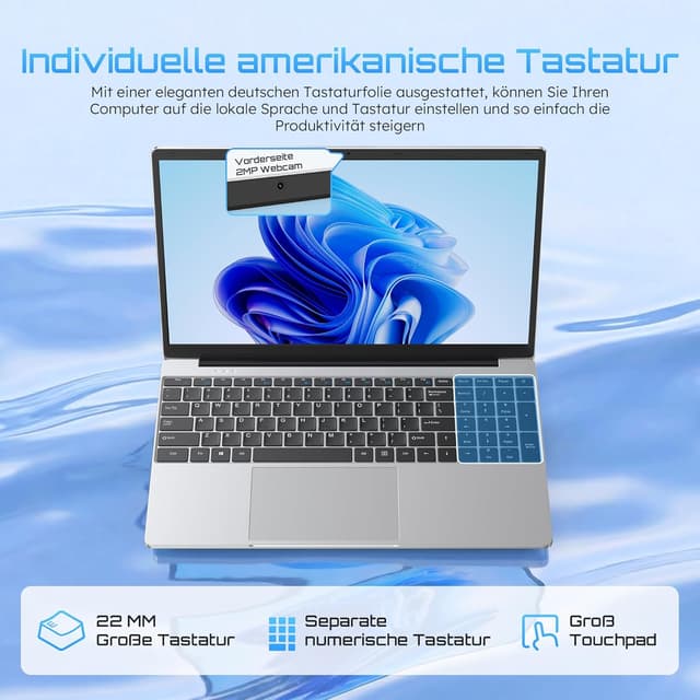 Thumbnail 6 de jumper Laptop 15,6 Zoll FHD mit 512 GB SSD
