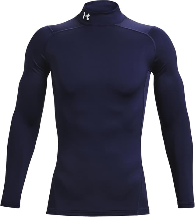 Detalle de Under Armour Men’s UA CG Armour Comp Mock thermal long sleeve base layer top (mock neck)