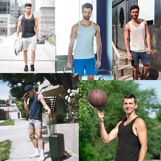 Thumbnail 6 de NUOZA Unterhemd Herren 5er Pack