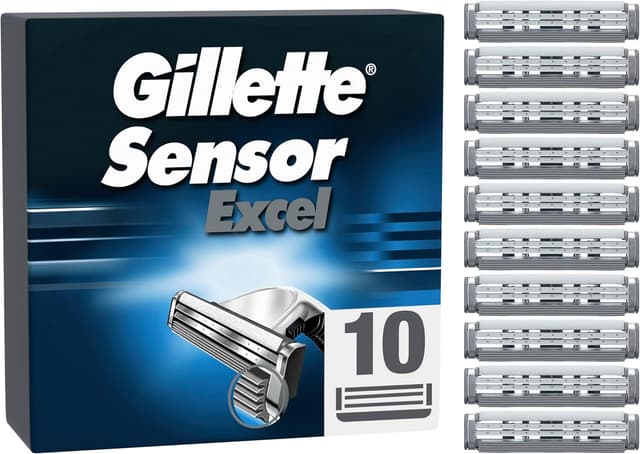 Detalle de Gillette Sensor Excel Recambios 10 🪒