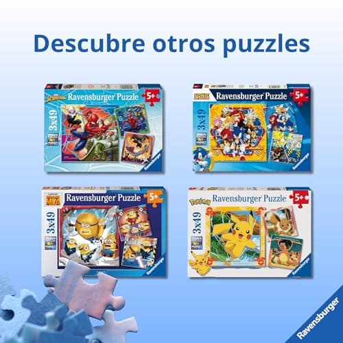 Thumbnail 4 de Ravensburger Puzzles Spidey 3 x 49 piezas 🧩