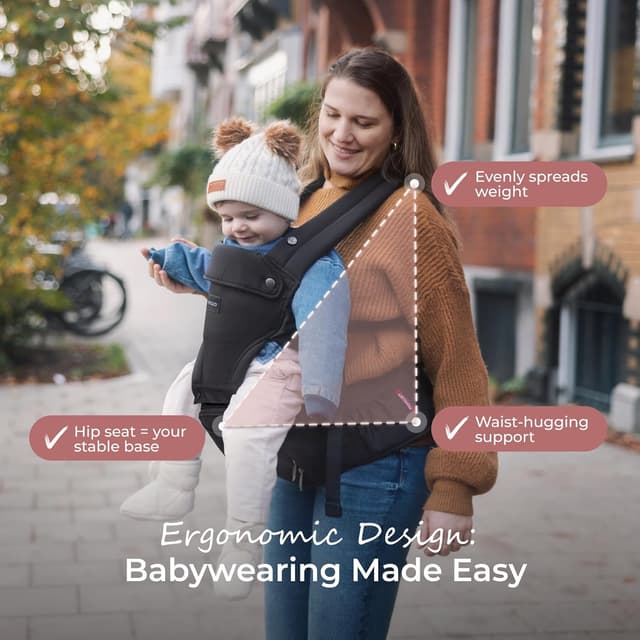Thumbnail 5 de Momcozy Baby Carrier with Hip Seat