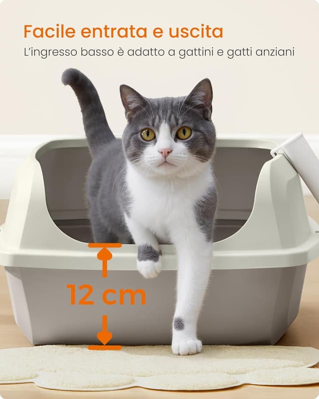 Thumbnail 5 de Feandrea Vassoio Lettiera XL con Bordi Alti