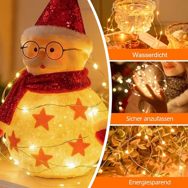 Detalle 2 de ENLACE LED Lichterkette 20 LEDs, 2 m