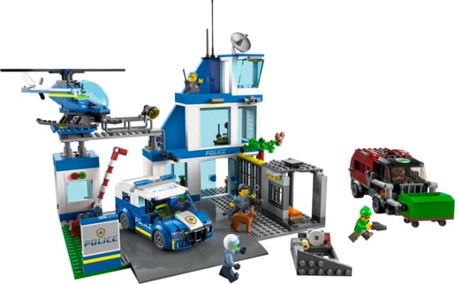 Thumbnail 1 de Lego Polizeistation 60316 mit 668 Teilen