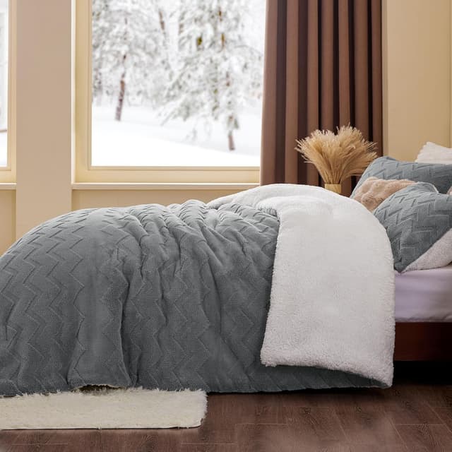Thumbnail 6 de BEDELITE Fluffy Queen Comforter 88×88 in