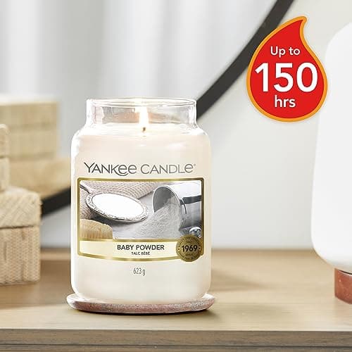 Thumbnail 2 de Yankee Candle Baby Powder Vela Aromática 🕯️ Gran Tarro