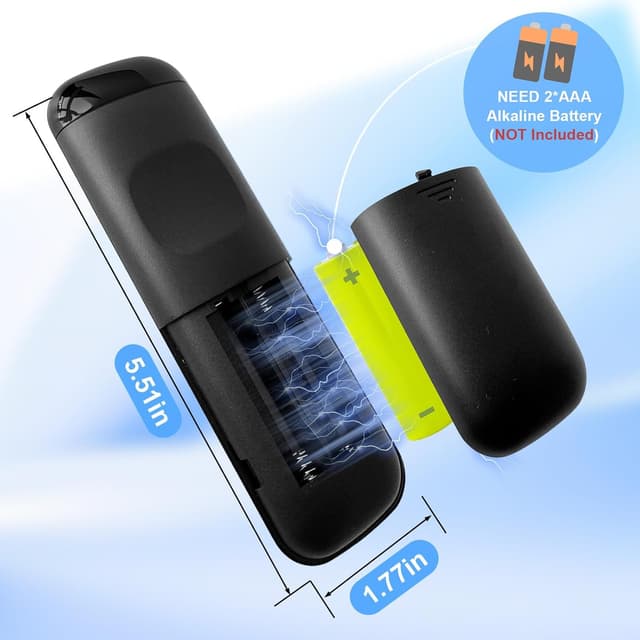 Detalle de (3 Pack) Replacement Remote for Roku TV Remotes — Plug and Play Replacement for Onn, Hisense, TCL, Westinghouse, Sharp, Philips, Element