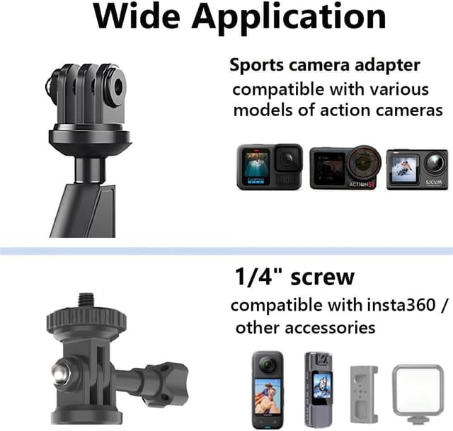 Thumbnail 2 de XUNNIU Support caméra moto/vélo 360°