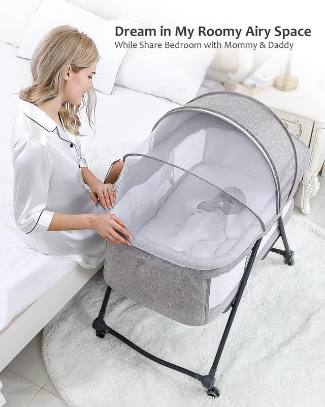 Detalle 2 de UBRAVOO Lit de Voyage Bébé Bravo Pro kaki