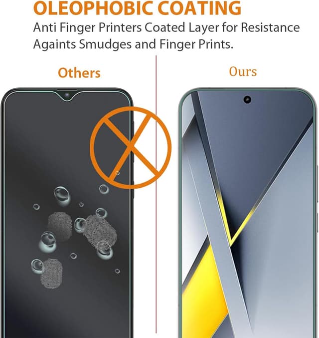 Detalle de AOKUMA Verre trempé pour Xiaomi Poco F8 Pro (lot de 2) – protection écran 0,26 mm, 9H, haute définition