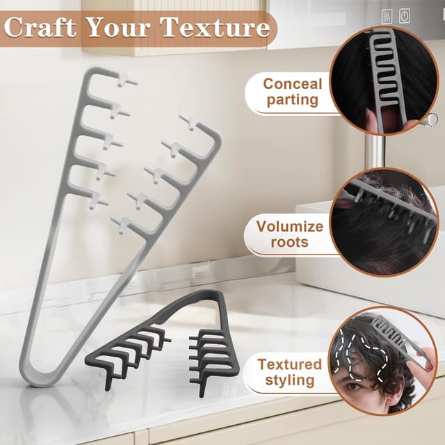 Detalle 2 de Strukturpaste Lockenkamm 💇♀