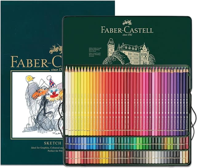 Thumbnail 4 de Faber-Castell 110024 Estuche Metal con 24 Lápices Polychromos 🎨