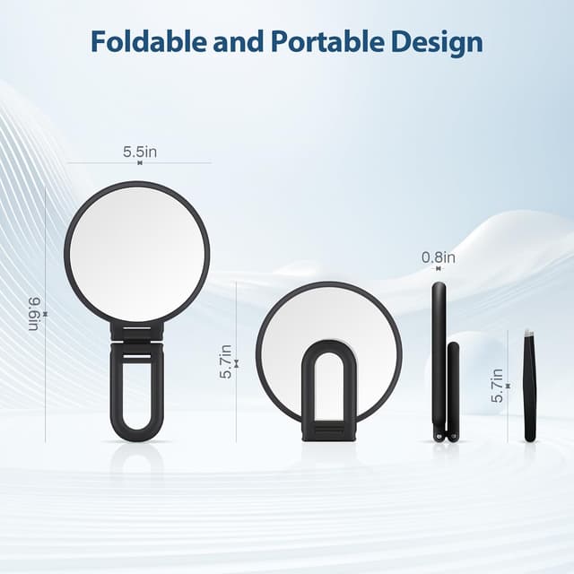 Thumbnail 5 de MIYADIVA 30X Vergrößerungsspiegel matt schwarz 💄