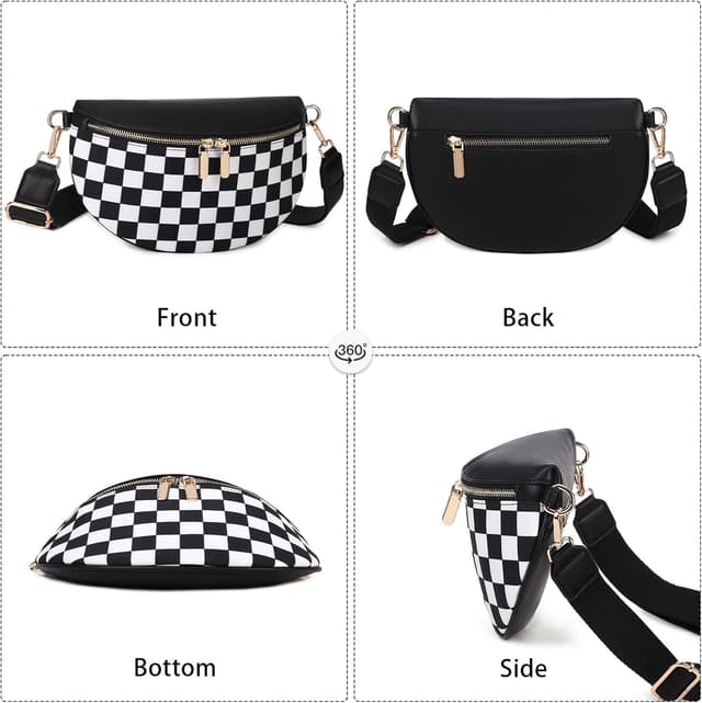 Thumbnail 6 de Unisoul Bauchtasche Groß Nylon Crossbody