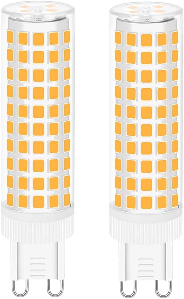 Detalle de tkhetiana 12W G9 LED Lampe warmweiß 3000K (entspricht ca. 100W/110W Halogen) – 2er-Set