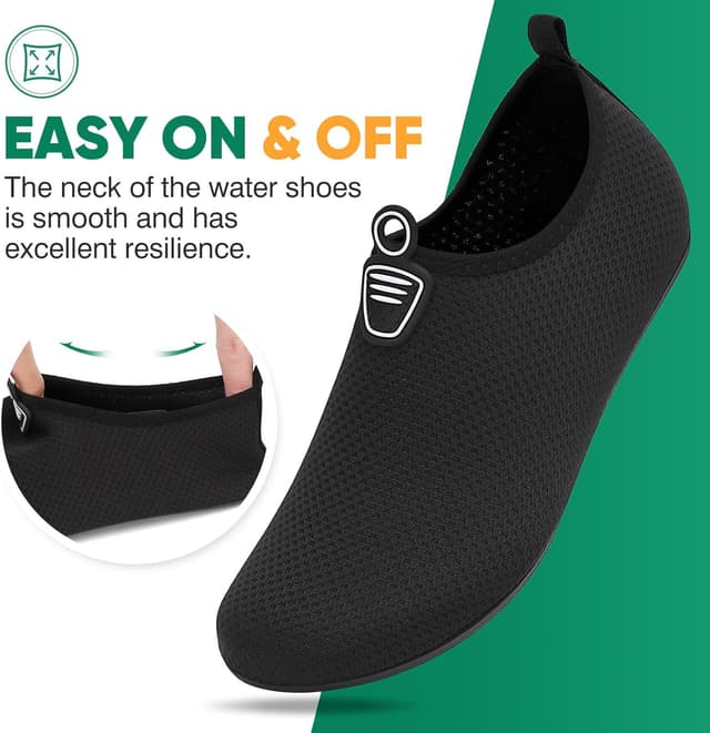 Thumbnail 4 de gitzing Water Shoes Barefoot Aqua Socks for Swim Shoes