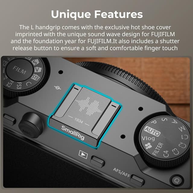 Thumbnail 6 de SmallRig X-M5 Holzhandgriff 46 g für Arca