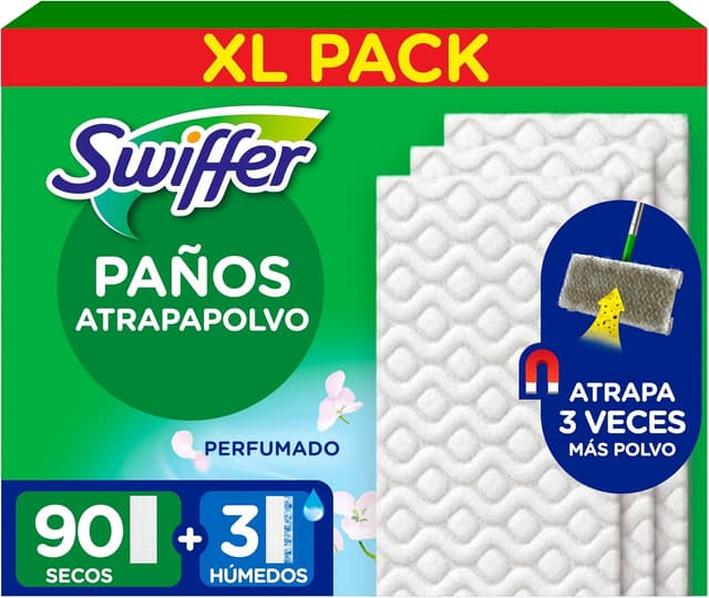 Imagen de Swiffer Mopa Recambios secos 90 unidades en OfertitasTOP