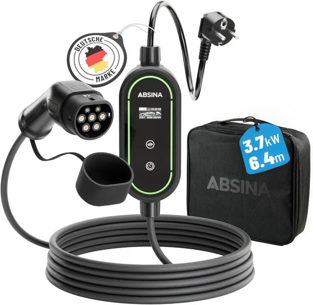Detalle de ABSINA Typ 2 Ladekabel 3,7 kW 16A