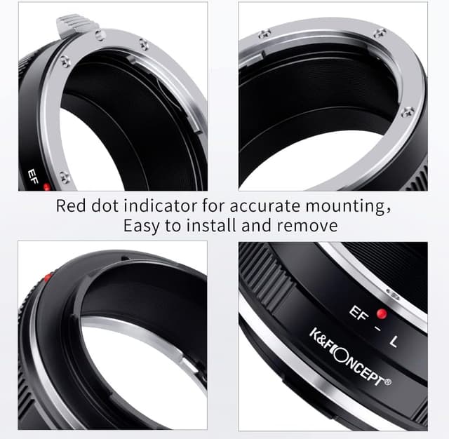 Thumbnail 3 de K&F CONCEPT EOS-L Adapter für EF/EF-S