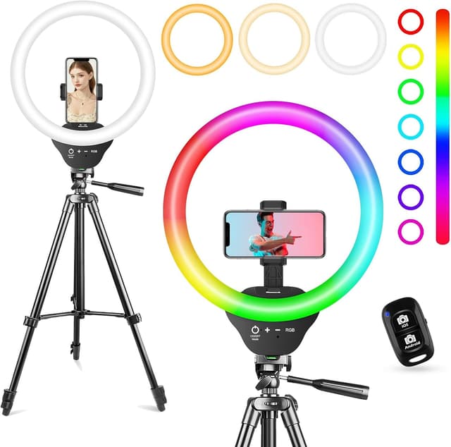 Imagen de Sensyne 10'' RGB Ring Light ⚙ en OfertitasTOP