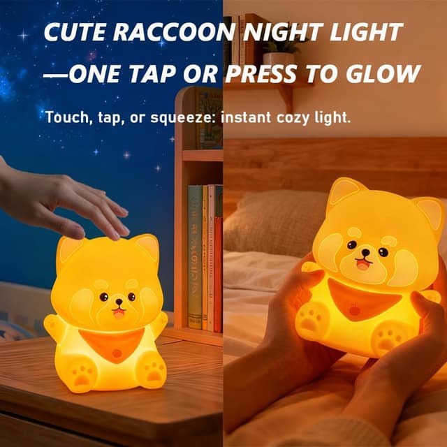 Detalle de NICE POINT kids night light LED 1200mAh