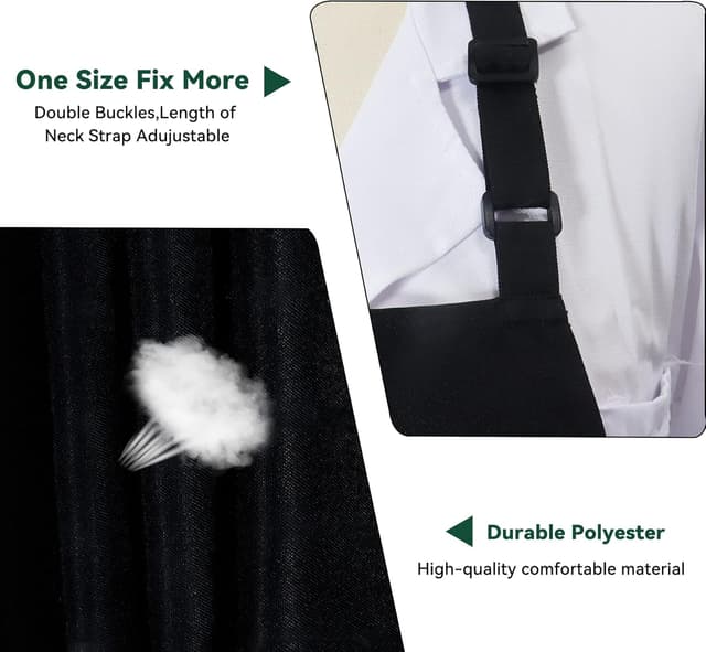 Thumbnail 5 de Nideen Chef Apron with Pockets