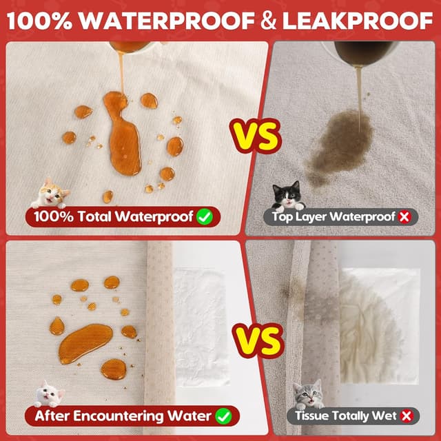 Detalle de Loiion Protezione Divano Graffi & Gatti, copridivano impermeabile antiscivolo cachi 300x180 cm