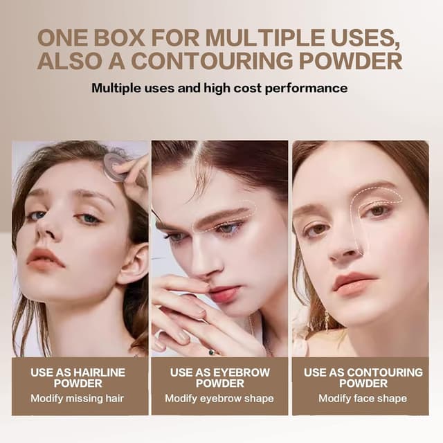 Thumbnail 2 de Sombra para el Cabello Marrón claro 1 unidad