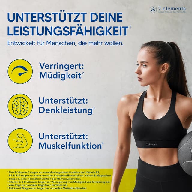 Thumbnail 2 de Elektrolyte Ohne Zucker 30 Stück 1390 mg Kalorienarm Premium Elektrolyt Pulver