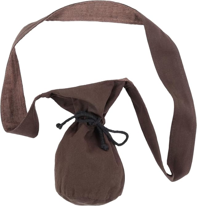 Thumbnail 6 de HEMAD mantellina con coulisse per borsa piccola in cotone misto lino, stile medievale e rinascimentale