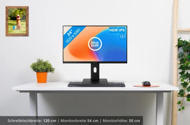 Thumbnail 12 de BlueBuilt 24 Zoll Full-HD-Monitor